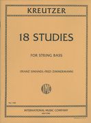 18 Studies : For String Bass.