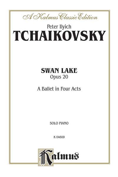 Swan Lake, Op. 20 (Complete) : For Piano Solo.