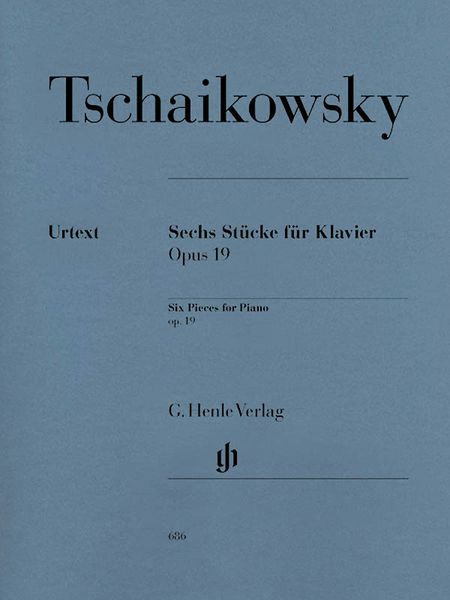 Six Pieces, Op. 19 : For Piano - Urtext.