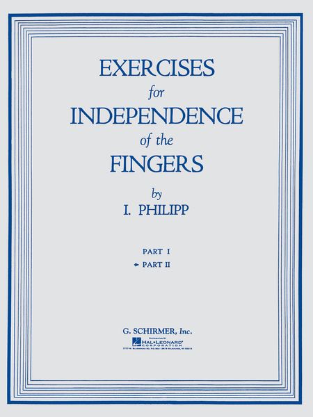 Exercises For Independence Of Fingers : Bk. 2.