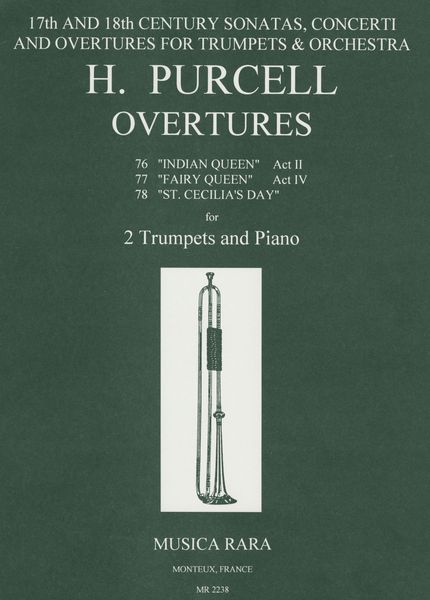 Overtures : For Two Trumpets and Piano.