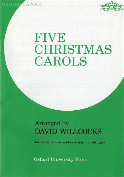 Five Christmas Carols : SATB & Orchestra.
