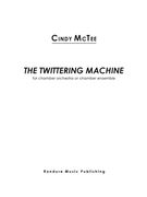 Twittering Machine : For Chamber Orchestra.