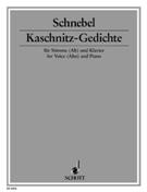 Kaschnitz-Gedichte : For Alto Voice and Piano.