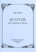 Quatuor : For Two Oboes and Two Bassoons / edited by Guenter Angerhoefer and Werner Seltmann.