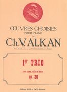 1er Trio : For Piano, Violin and Bass, Op. 30.