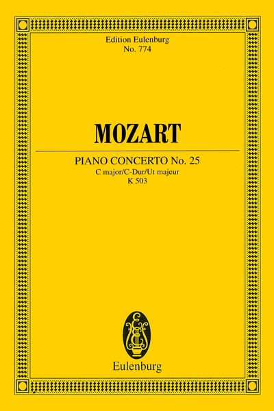Piano Concerto No. 25 In C Major, K 503.
