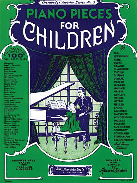 Piano Pieces For Children, Vol. 3 : For Piano Solo.