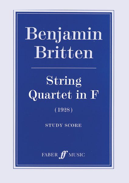 String Quartet In F Major (1928).