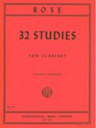 32 Etudes : For Clarinet Solo / Ed. by Stanley Drucker.