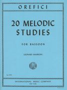 Melodic Studies For The Bassoon.