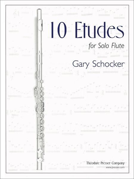 10 Etudes : For Solo Flute.