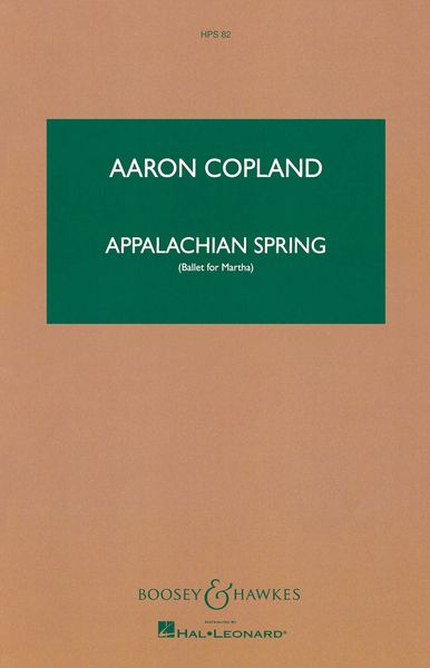 Appalachian Spring (Ballet For Martha).