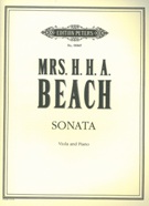 Sonata : For Viola and Piano / transcribed and edited by Roger Hannay.