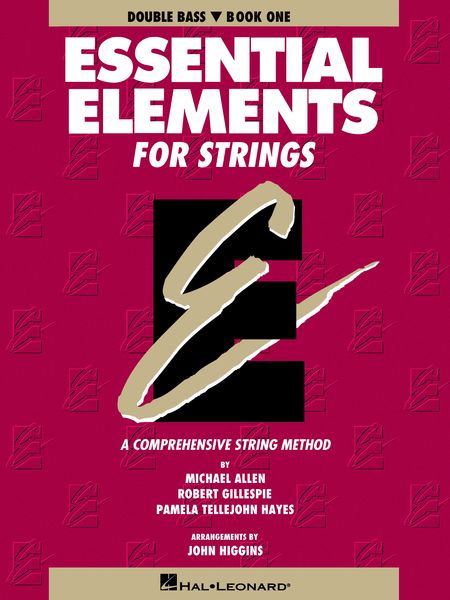 Essential Elements For Strings, Book 1 : For Double Bass - Original Series.