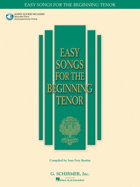 Easy Songs For The Beginning Tenor / edited by Joan Frey Boytim.