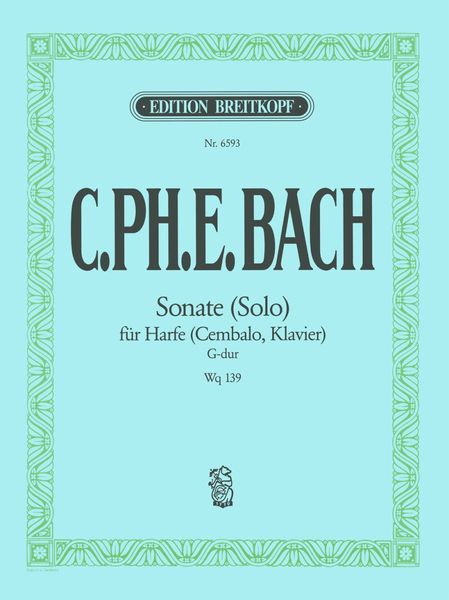 Sonata For Harp In G Major, Wotq. 139.