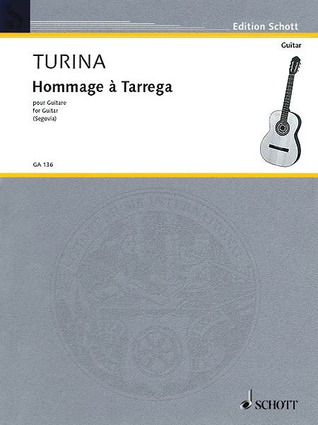 Hommage A Tarrega : For Guitar Solo.