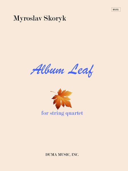 Album Leaf : For String Quartet.