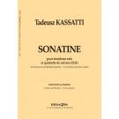 Sonatine : For Solo Trombone and Brass Quintet - Version For Trombone & Piano reduction.