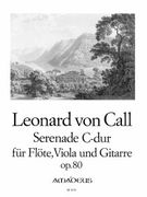 Serenade In C Major, Op. 80 : For Flute, Viola and Guitar / edited by Bernhard Päuler.