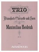 Trio In C Minor, Op. 25 : For Clarinet, Horn and Piano / Ed. From The Original Ed. by B. Päuler.
