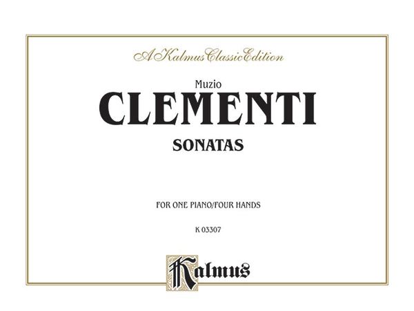 Sonatas : For Piano, Four Hands.
