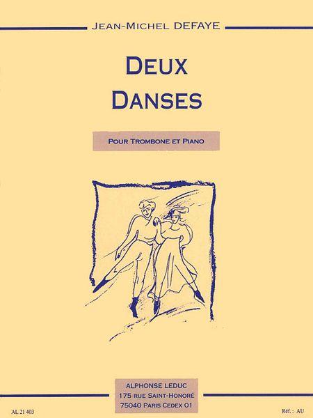 Deux Danses : For Trombone and Piano.