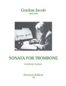 Trombone Sonata : For Trombone and Piano.