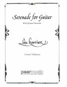 Seranade : For Solo Guitar With Optional Percussion.