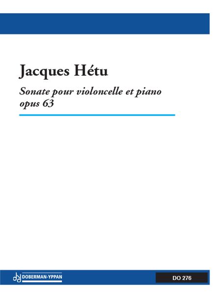 Sonate, Op. 63 : Pour Violoncelle Et Piano.