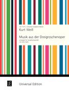 Music From The Threepenny Opera (Die Dreigroschenoper) : arranged For Saxophone Quartet.