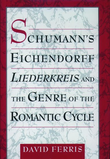 Schumann's Eichendorff Liederkreis and The Genre Of The Romantic Style.