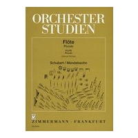 Orchesterstudien : For Flute / Schubert and Mendelssohn.