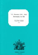 Serenade, In Eb : For 2 Oboes, 2 Clarinets, 2 Horns and 2 Bassoons.