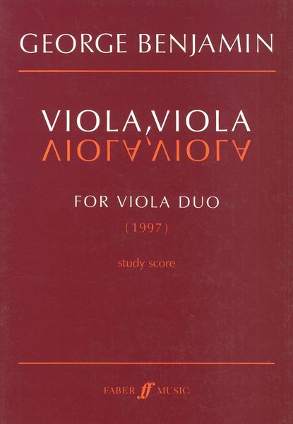 Viola, Viola : For Viola Duo (1997).