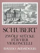 Twelve Pieces : For Four Violoncellos / edited by Franz Beyer.