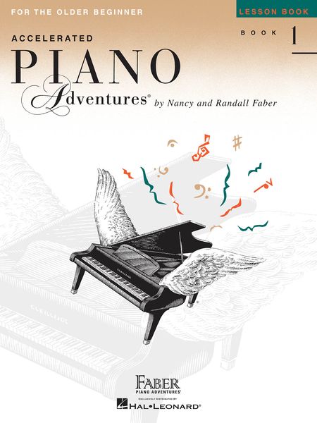 Accelerated Piano Adventures For The Older Beginner : Lesson Book 1.