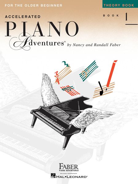 Accelerated Piano Adventures For The Older Beginner : Theory Book 1.