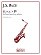 Sonata No. 4 In C : For Tenor Saxophone and Piano / transcribed by Harry Gee.