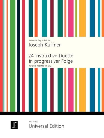 Instructional Duets (24), Op. 212 : For Bassoon.