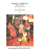 Bouquet Americain, Op. 33, Book 2 : Nos. 4-6 : For Violin and Piano.