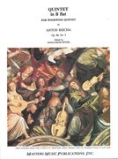 Quintet In B Flat, Op. 88 No. 5 : For Flute, Oboe, Clarinet, Bassoon and Horn.