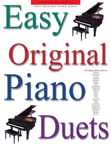Easy Original Piano Duets.