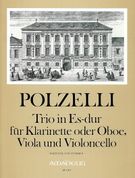Trio In E Flat Major, Op. 4 : For Clarinet Or Oboe, Viola and Violoncello.