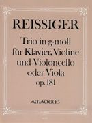 Trio In G Minor, Op. 181 : For Piano, Violin and Violoncello Or Viola.