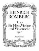 Trio, Intermezzo Concertant, Op. 7 : For Flute, Violin and Violoncello.