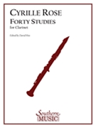 Forty Studies : For Clarinet / Revised and edited by Jean & David Hite.