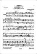 Concerto, Op. 59 : For Violin & Orchestra / reduction For Violin & Piano.