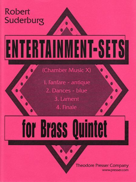 Entertainment-Sets (Chamber Music X) : For Brass Quintet.
